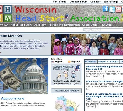 Wisconsin Head Start Association | Professional Assn.