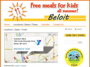 Summer Food Beloit Locations
