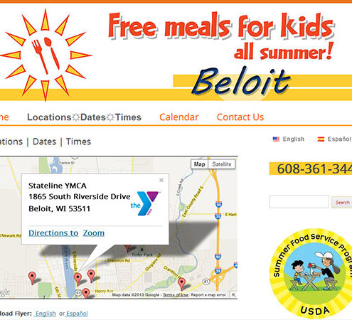 Summer Food Beloit Locations