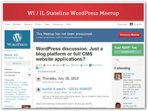 WI / IL Stateline WordPress Meetup