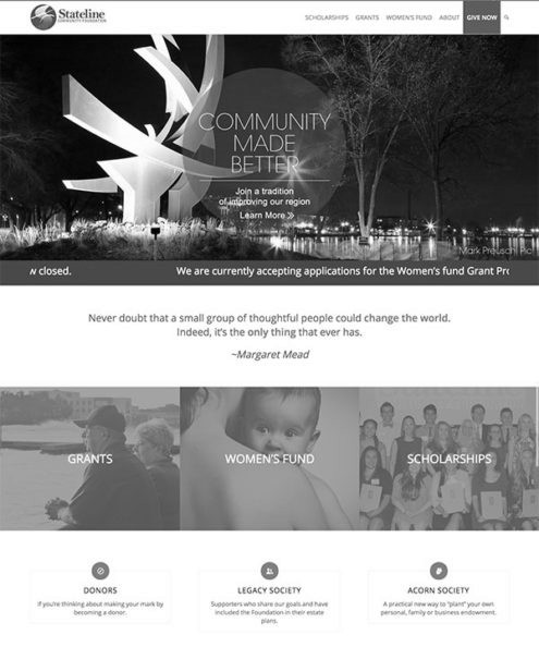 Professional Association & Foundations Website Development